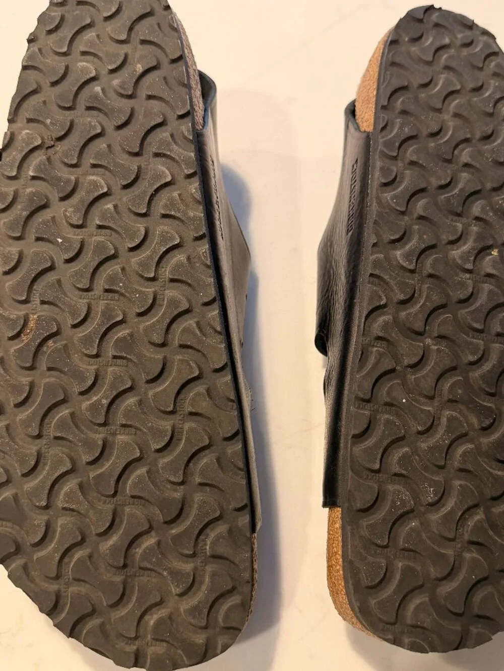 Birkenstock Milano Black Leather Sandals EU 46 / US 13